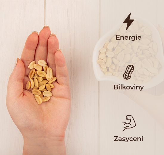 Kolik arašídů denně